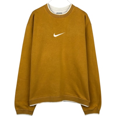 古着 00年代 ナイキ NIKE ロゴスウェットシャツ トレーナー メンズL相当/eaa635010