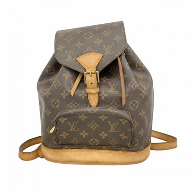 ★最終価格【6da0159】ルイヴィトン リュック・デイパック モノグラム モンスリMM M51136 ブラウン【中古】レディース
