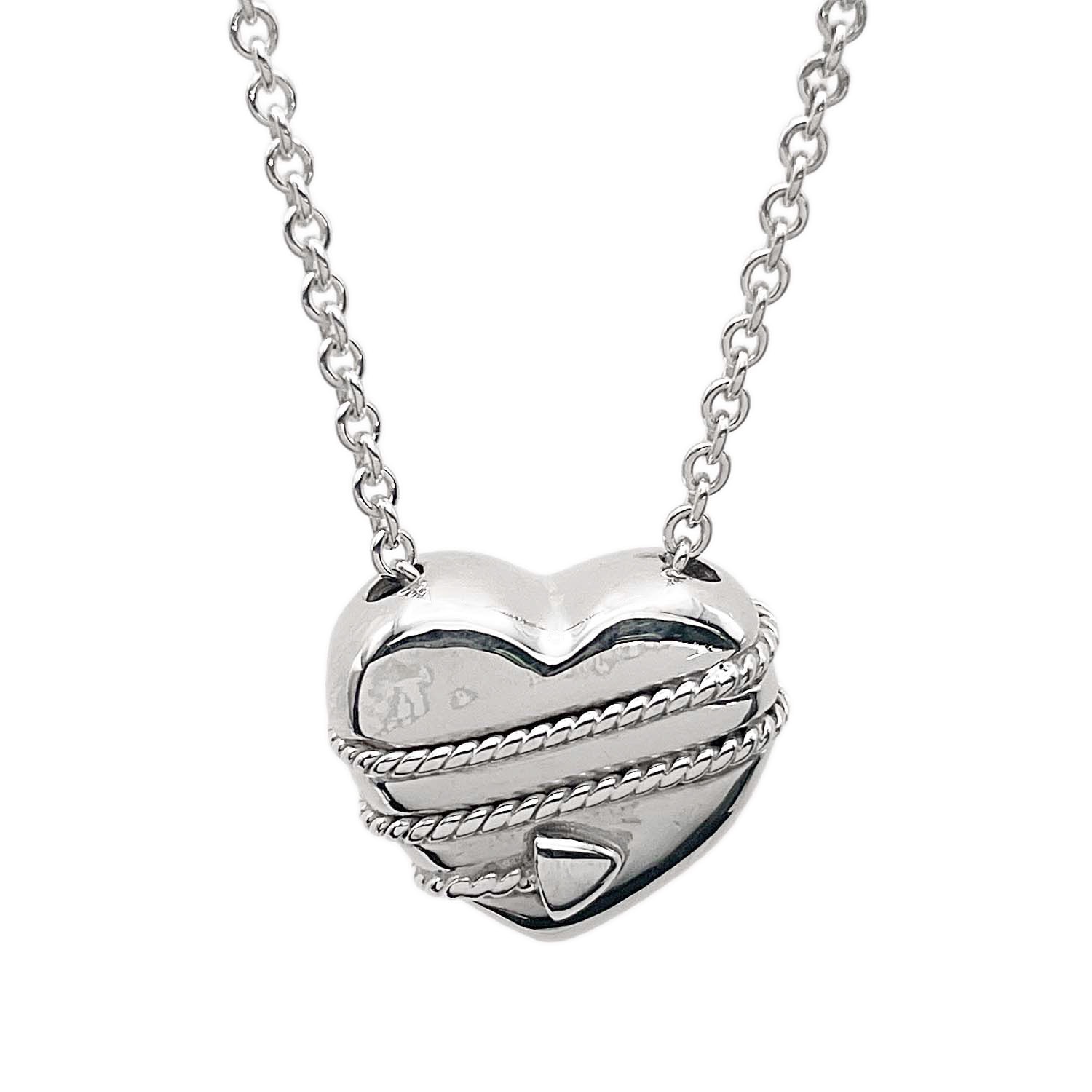 TIFFANY&Co. ティファニー ハート&アロー ネックレス
 ペンダント SV925 シルバー 新品仕上済 レディース
 【中古】