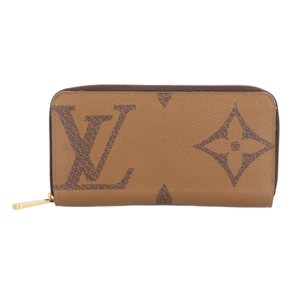 ルイヴィトン ジッピーウォレット モノグラムジャイアントリバース 長財布 M69353 ユニセックス LOUIS VUITTON  中古