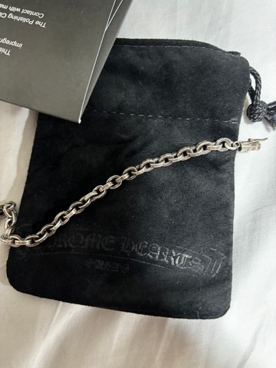 Chrome Hearts Paper Chain Bracelet "Silver"
