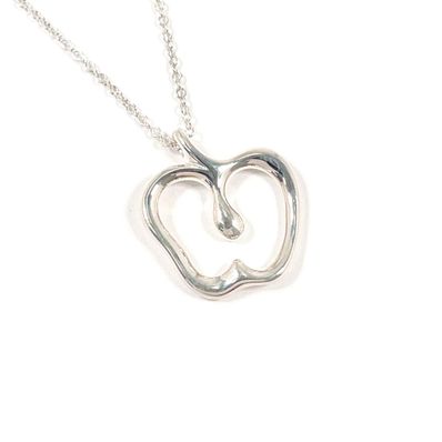 ティファニー ネックレス アップル エルサペレッティ シルバー