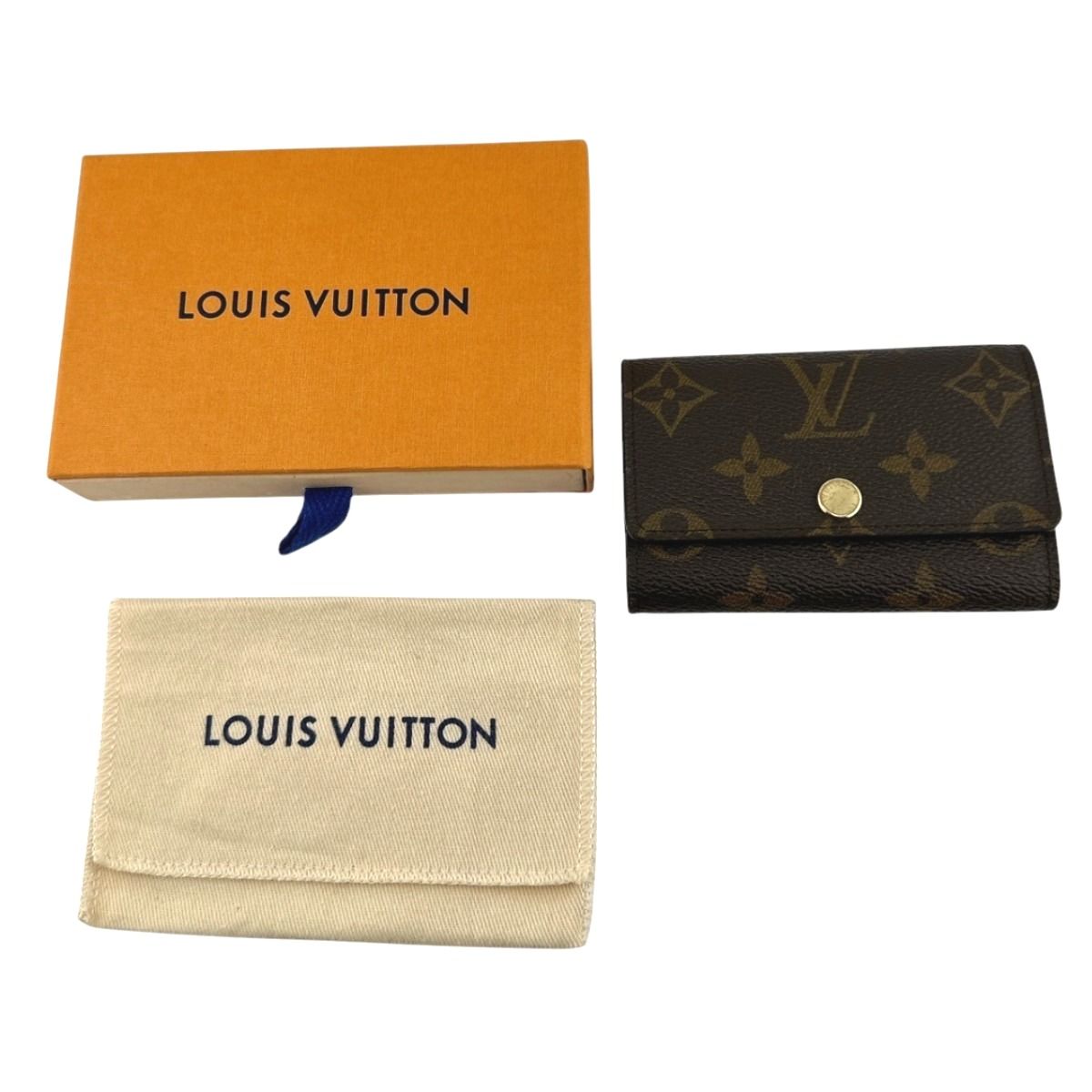 ルイヴィトン LOUIS VUITTON ミュルティクレ6 M62630 モノグラム キーケース