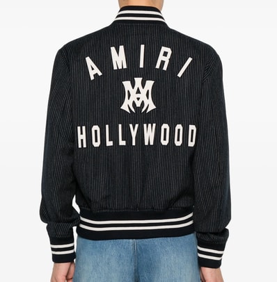 AMIRI アミリ MA HOLLYWOOD PNSTRIPE BOMBER Mサイズ