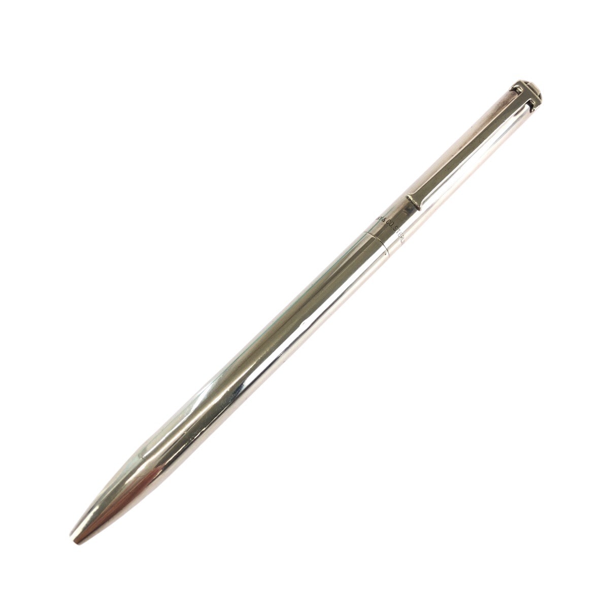 美品 TIFFANY&Co. ティファニー スターリングシルバー Tクリップ シルバー シルバー925 ボールペン 601882 【中古】