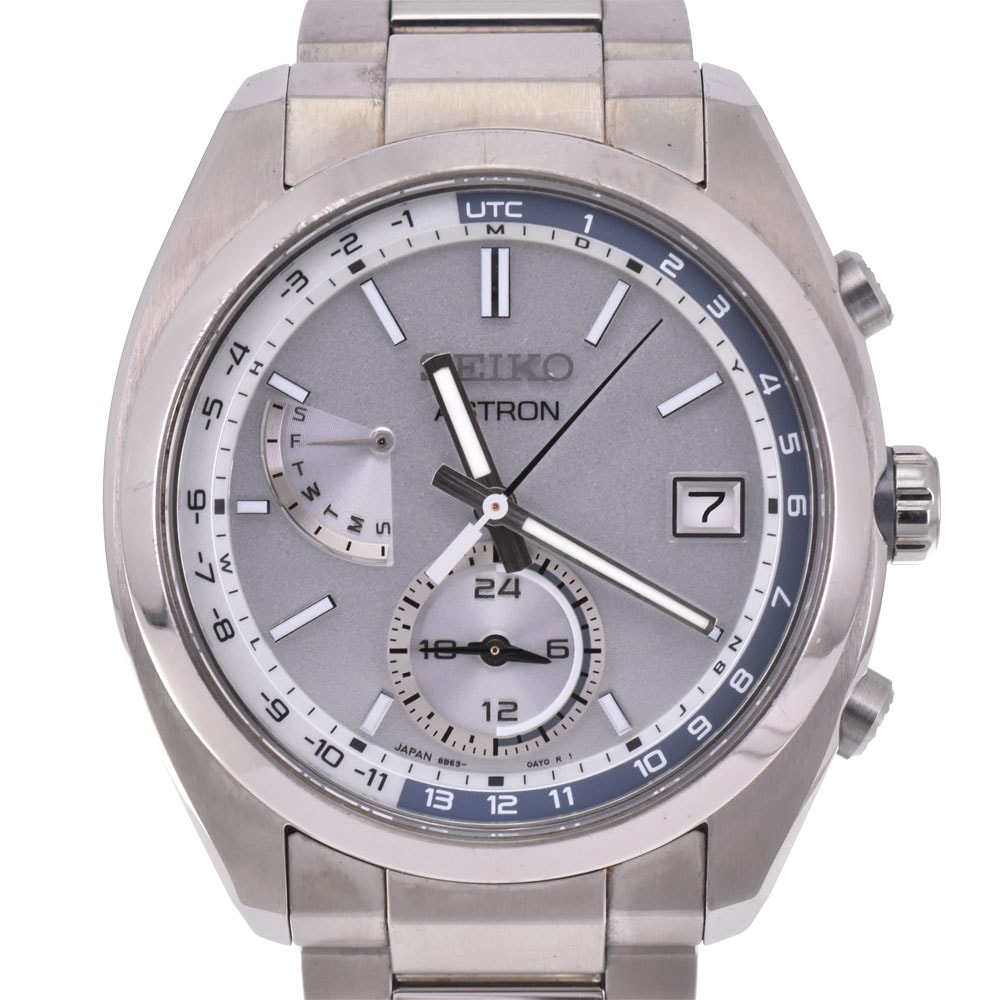 値下 セイコー SEIKO SBXY009 アストロン チタン デイデイト ソーラー電波 メンズ P#143668