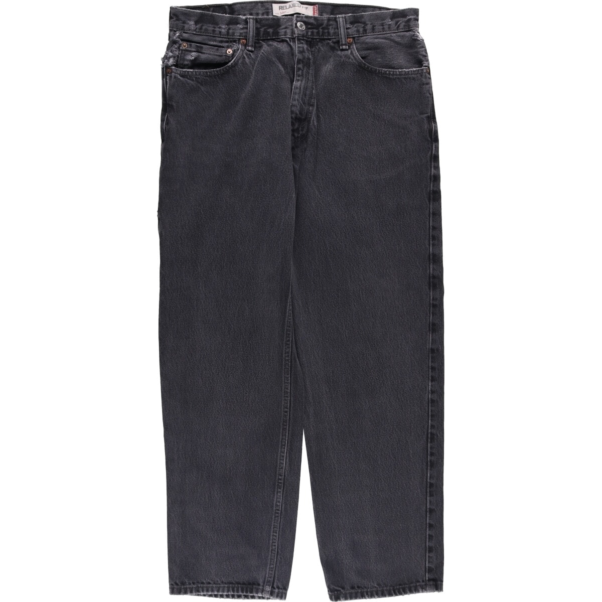 古着 リーバイス Levi's 550 RELAXED FIT ブラックデニム テーパードデニムパンツ メンズw34相当/eaa586932