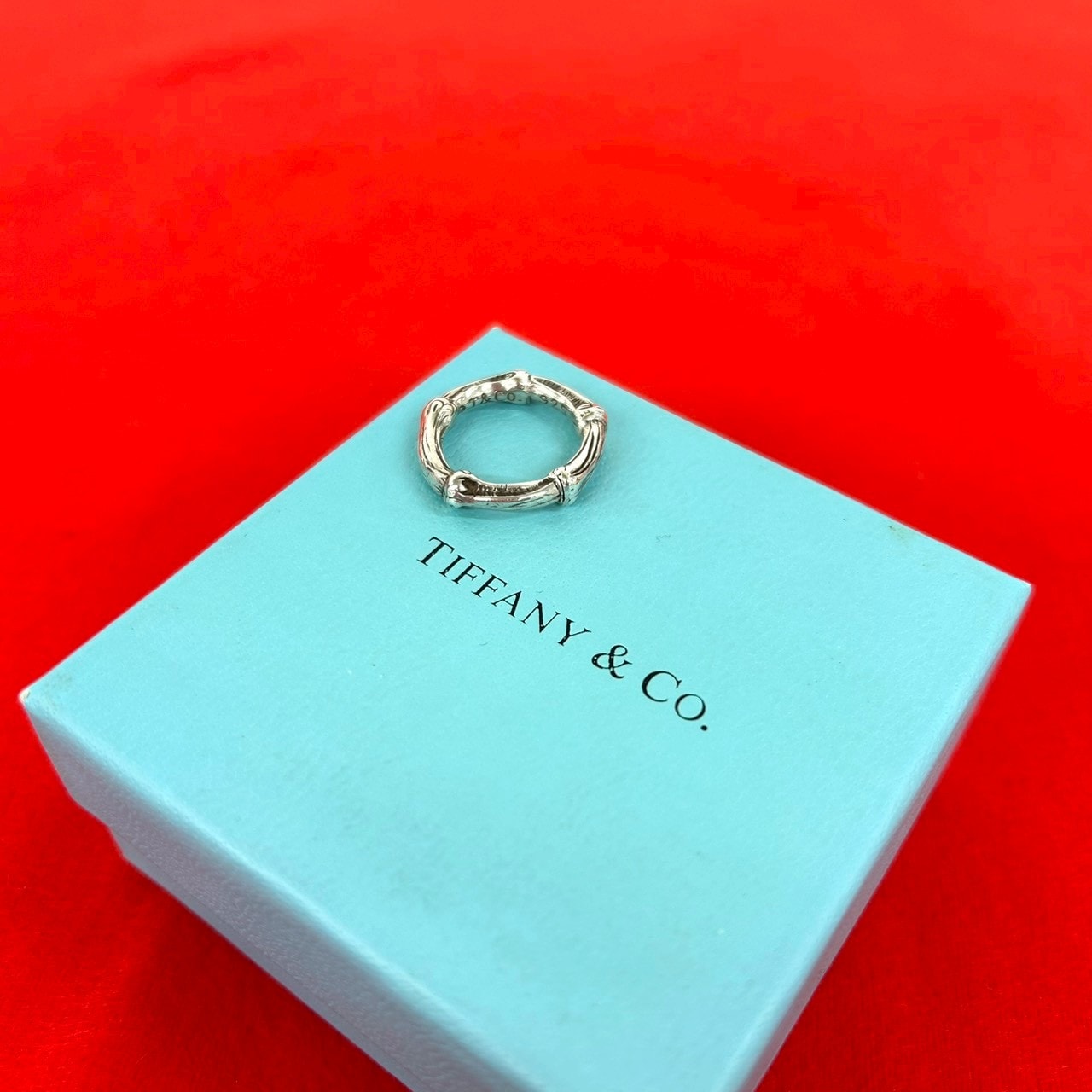 TIFFANY&Co. ティファニー バンブー シルバー925 リング・指輪 10号 シルバー
 -2026