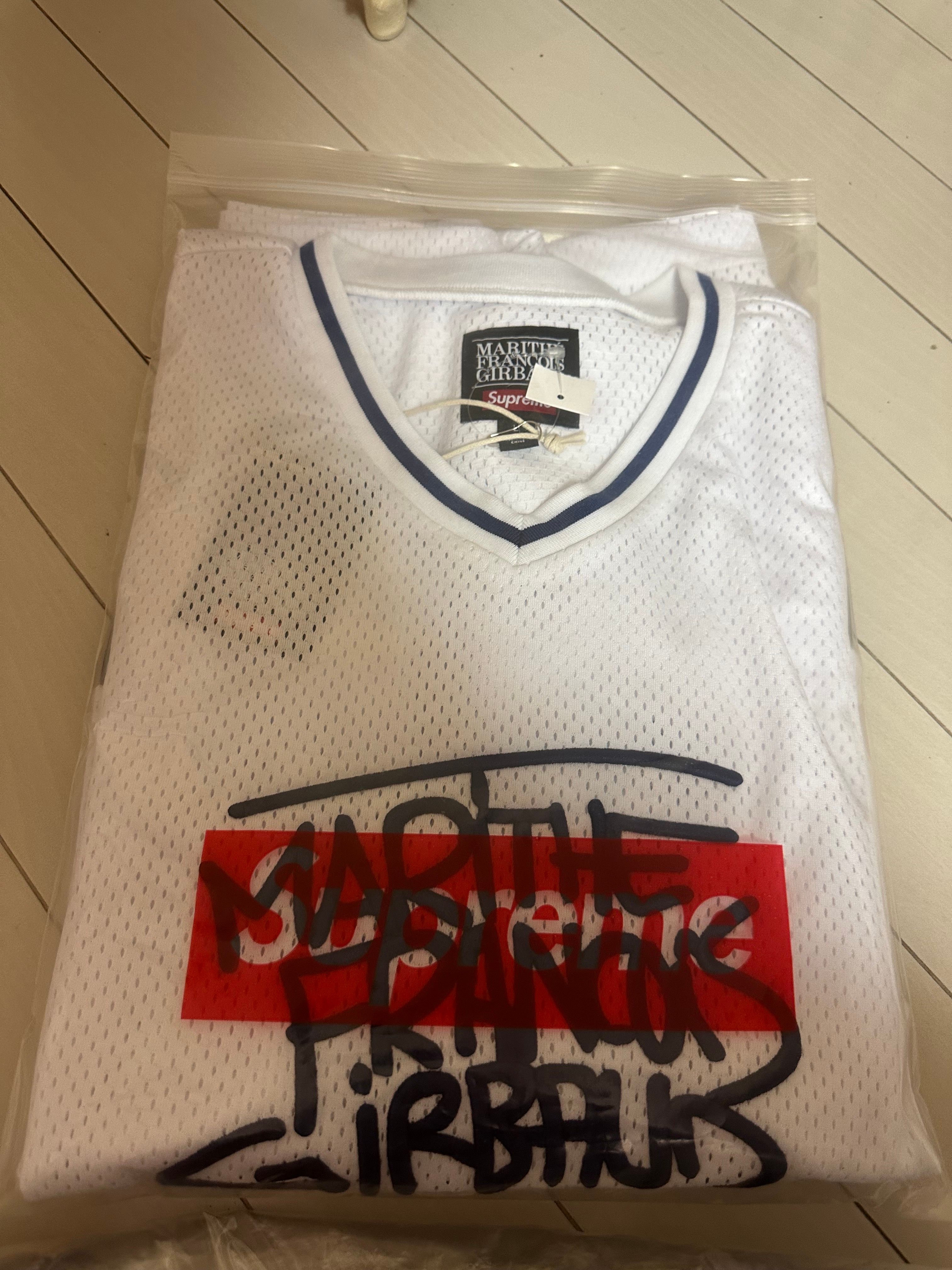 Supreme x Marithe + Francois Girbaud Hockey Jersey "White"