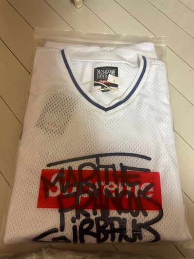 Supreme x Marithe + Francois Girbaud Hockey Jersey "White"