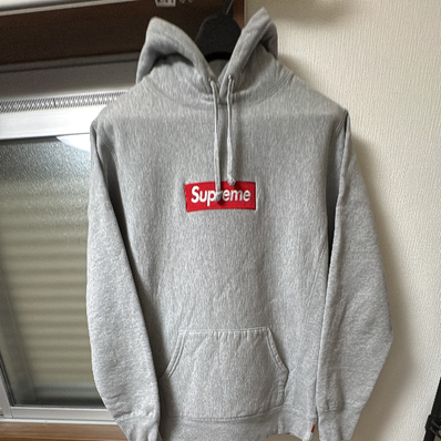 Supreme Box Logo Hooded Sweatshirt "Heather Grey" (16FW)