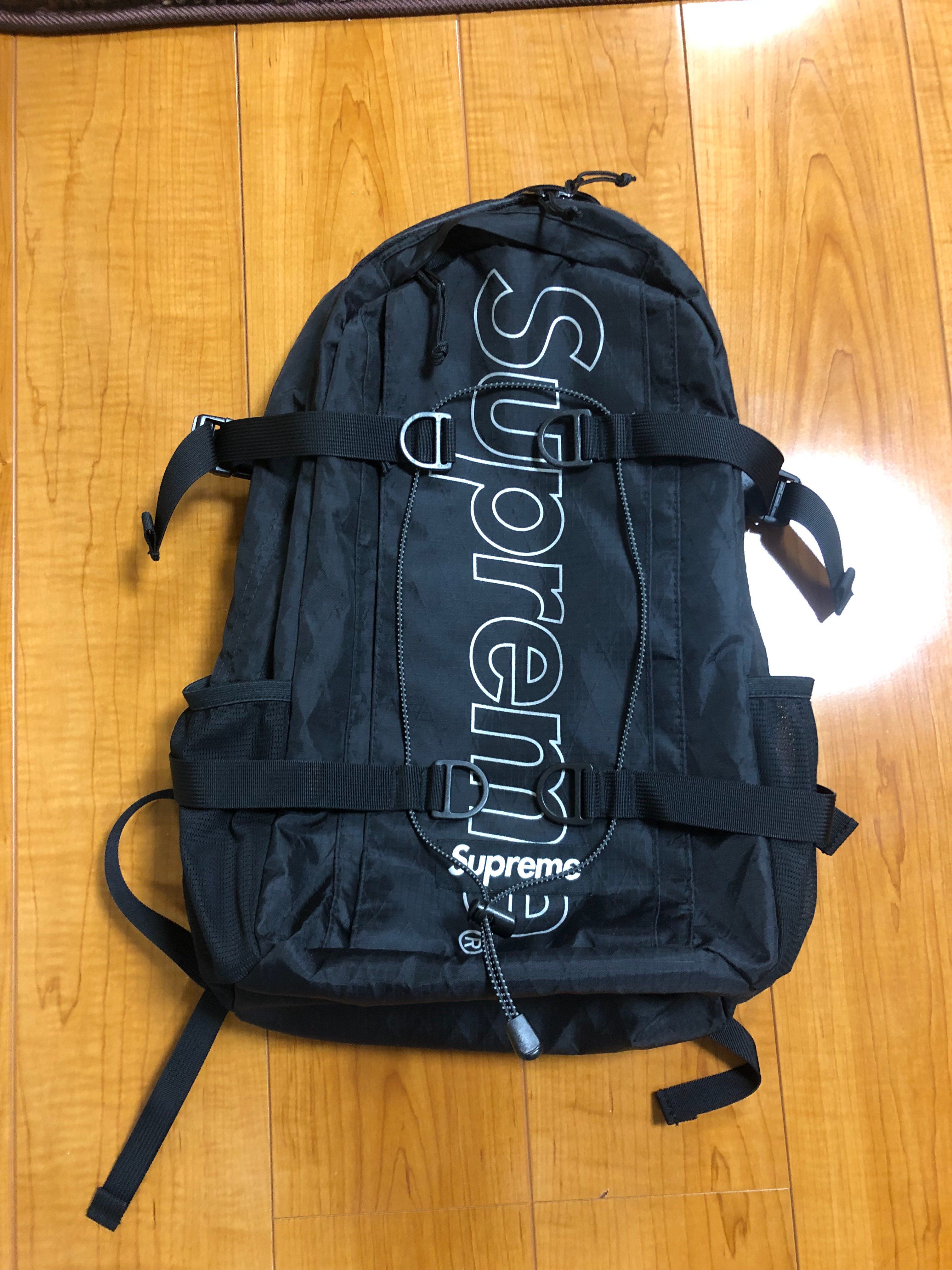 Supreme 18FW Backpack "Black"