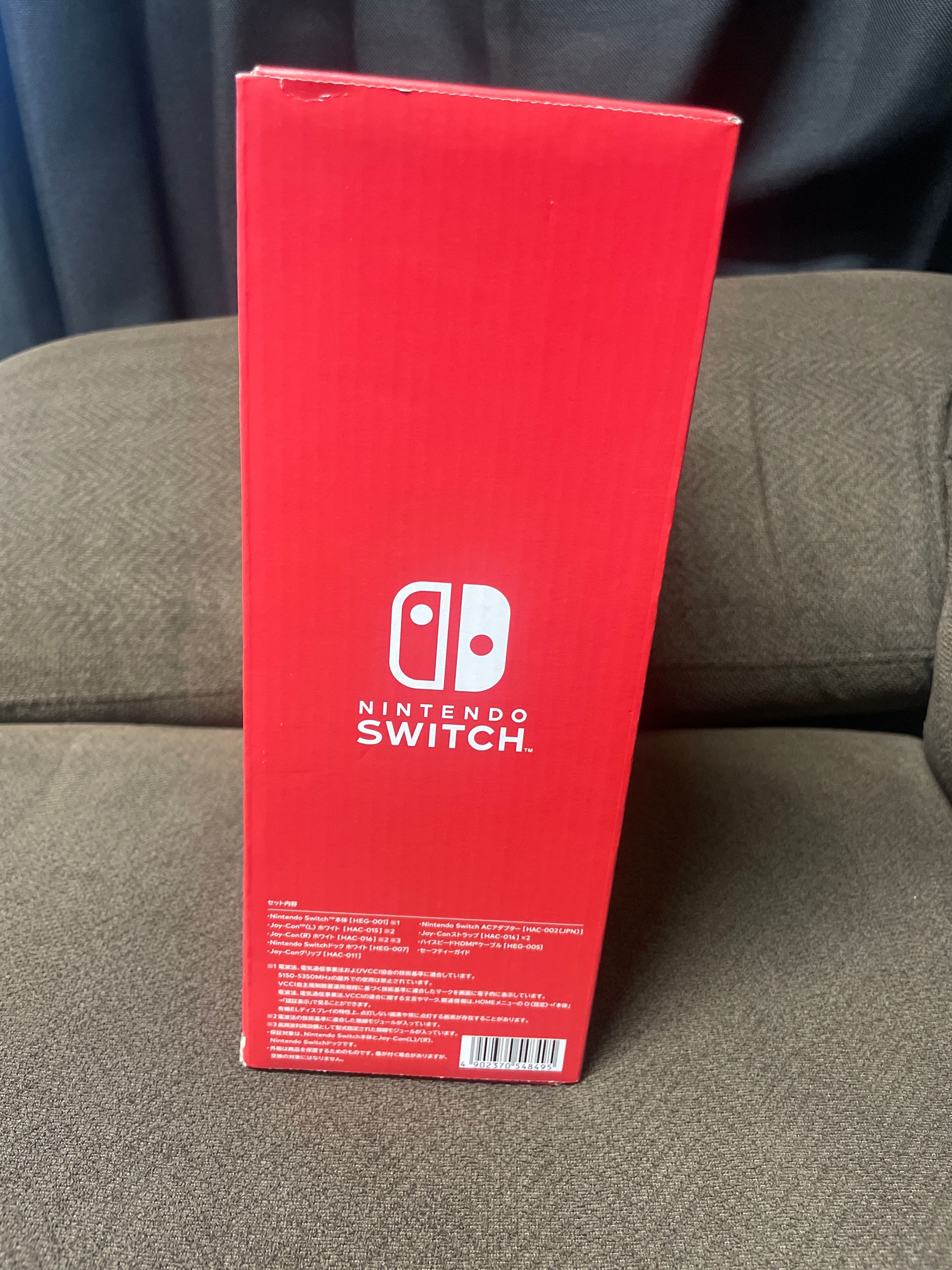 Nintendo Switch 有機EL Model HEG-S-KAAAA "White"