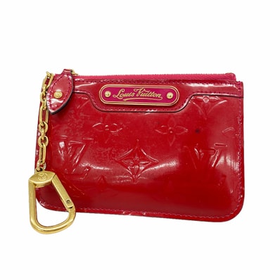 Louis Vuitton Pochette Cle NM Monogram Vernis "Rose Indien"