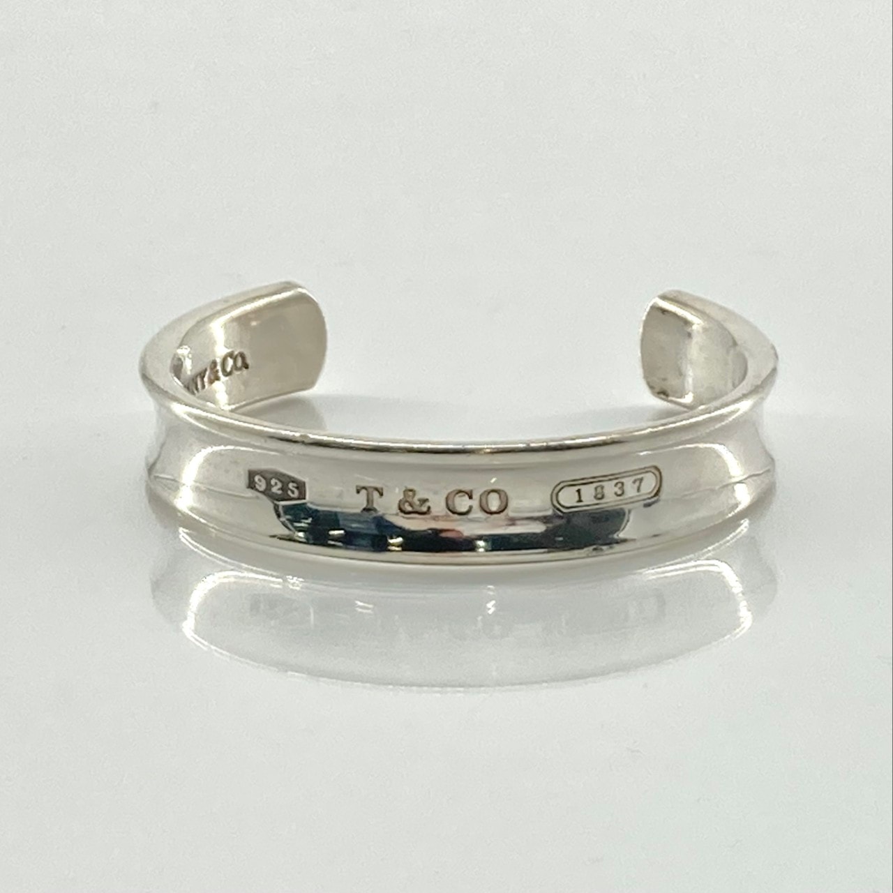 TIFFANY&Co.(ティファニー) 1837 ナローカフ Ag925 バングル 42.41g シルバー