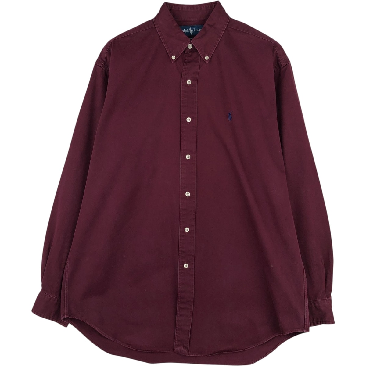 古着 ラルフローレン Ralph Lauren BLAKE 長袖 ボタンダウンシャツ メンズM相当/eaa628884