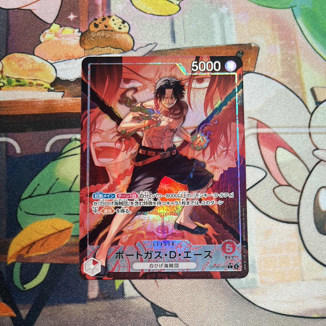 Portgas.D.Ace L-P [OP16-001](Booster Pack "THE TIME OF BATTLE")
