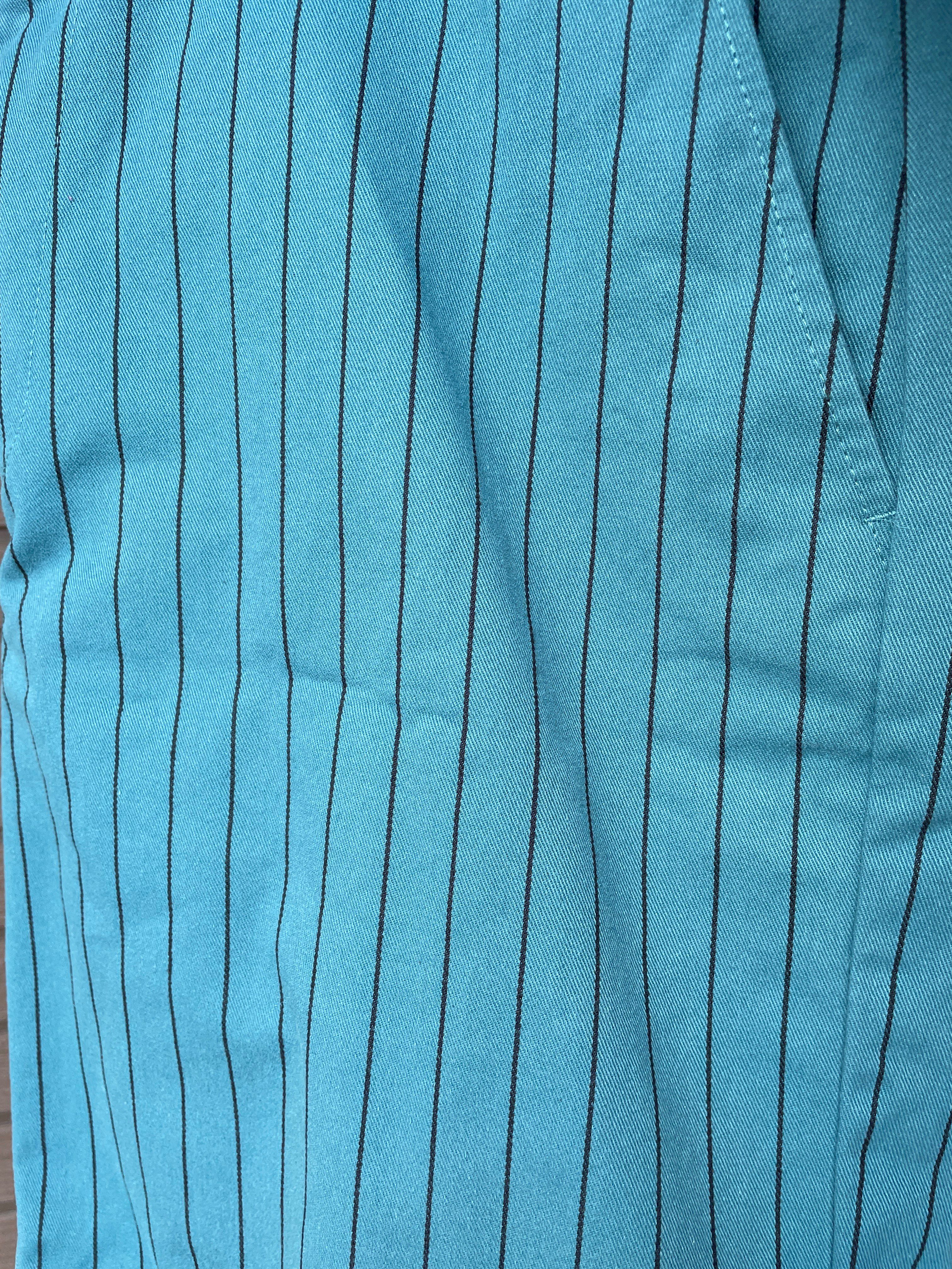 Supreme Work Short "Teal Stripe"