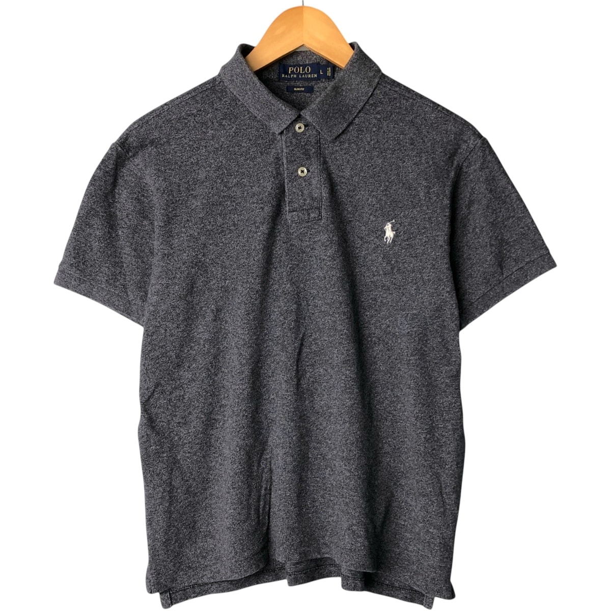 古着 ラルフローレン Ralph Lauren POLO RALPH LAUREN SLIM FIT 半袖 ポロシャツ メンズL相当/eaa576354