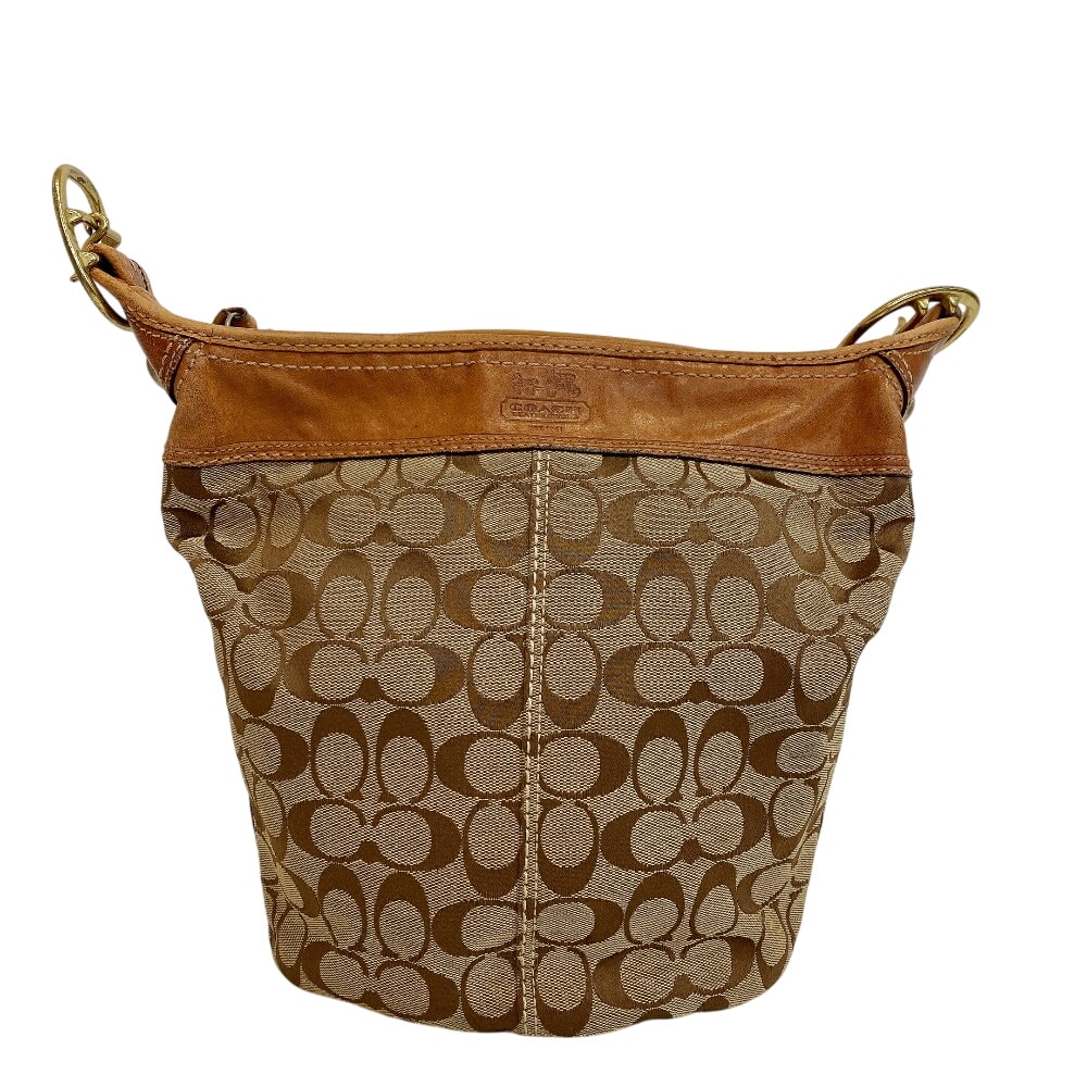 コーチ COACH ショルダーバッグ シグネチャー 11437 ブラウン