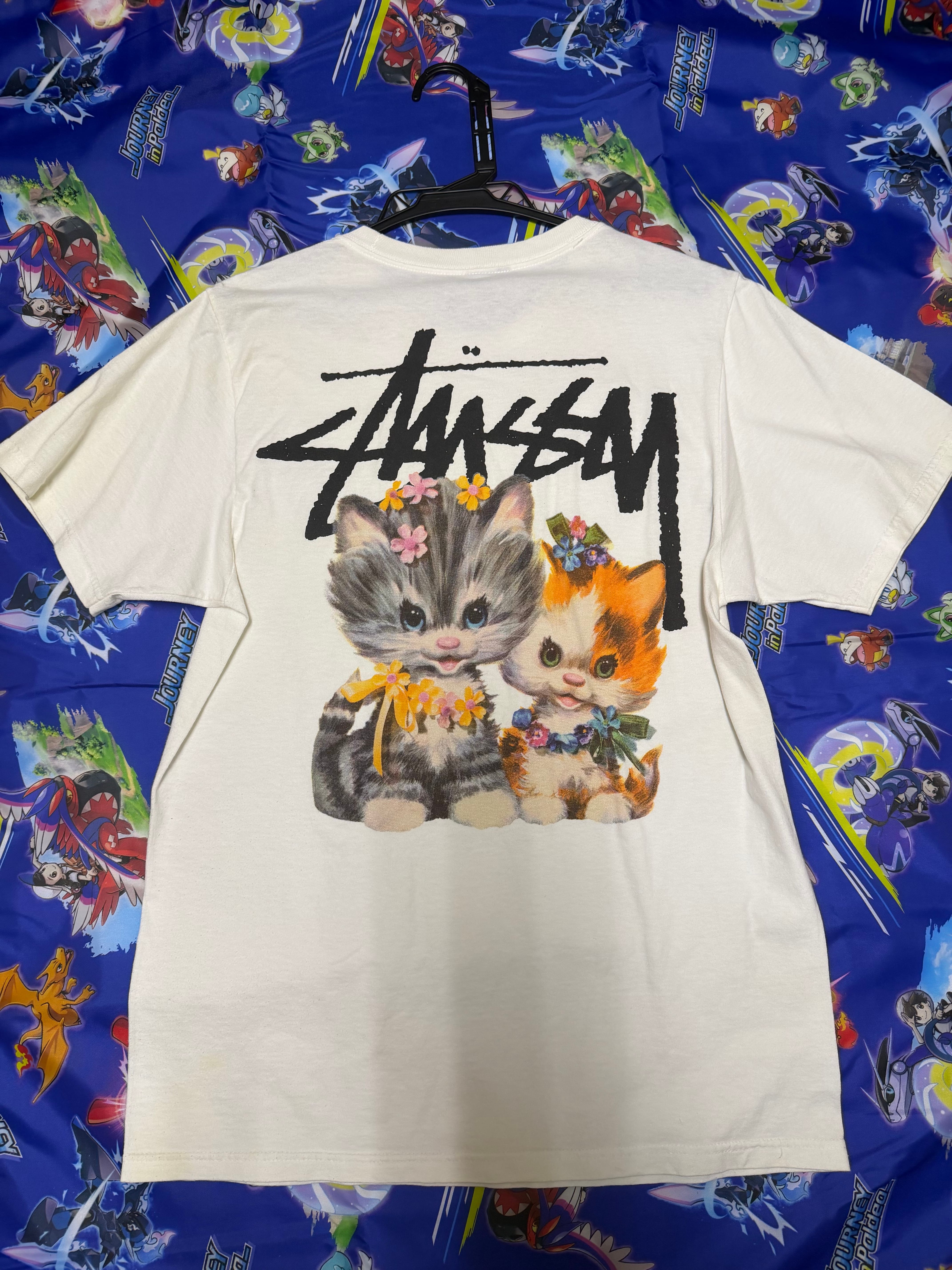 Stussy Kittens Tee "White"