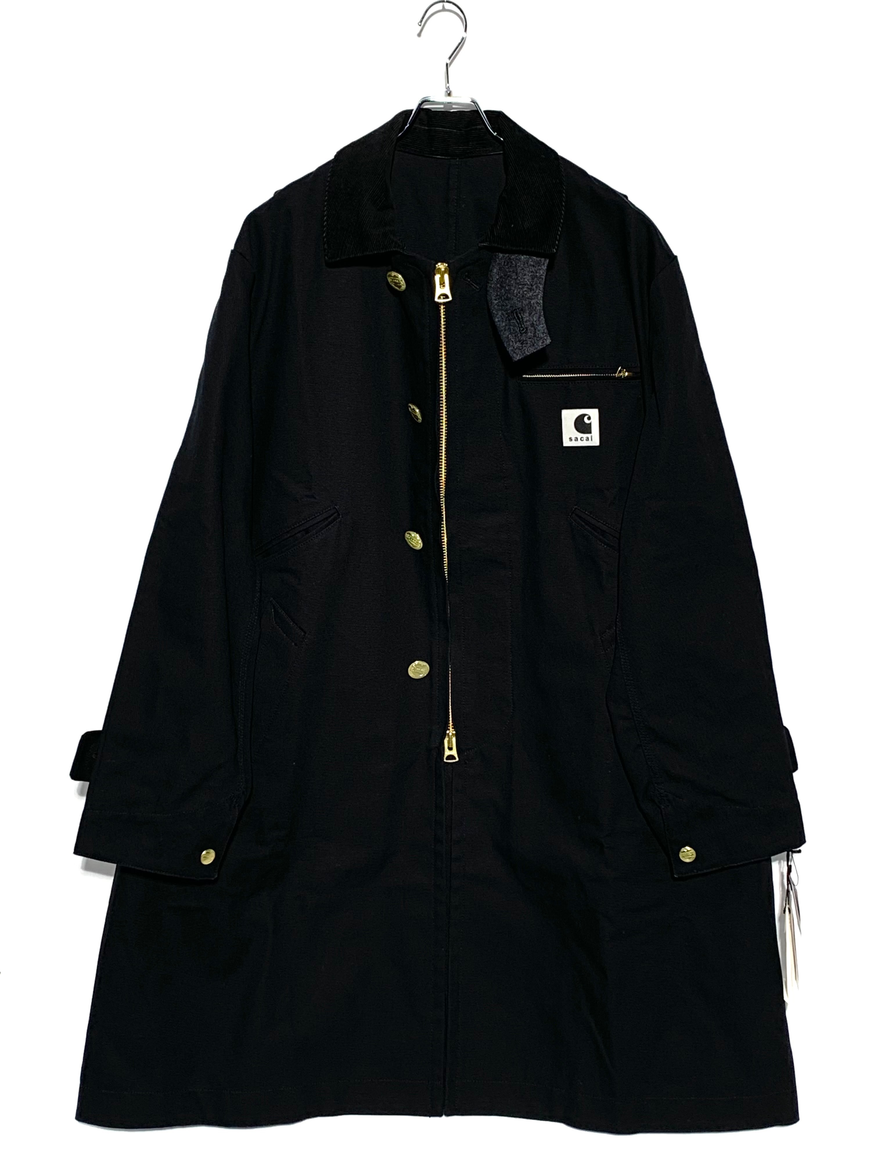 sacai x Carhartt WIP Duck Coat "Black"