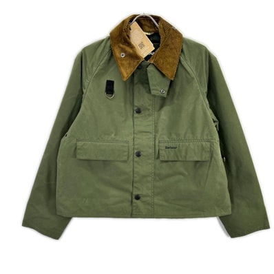 バブアー MWX1212GN32 Spey Slim Waxed Jacket M