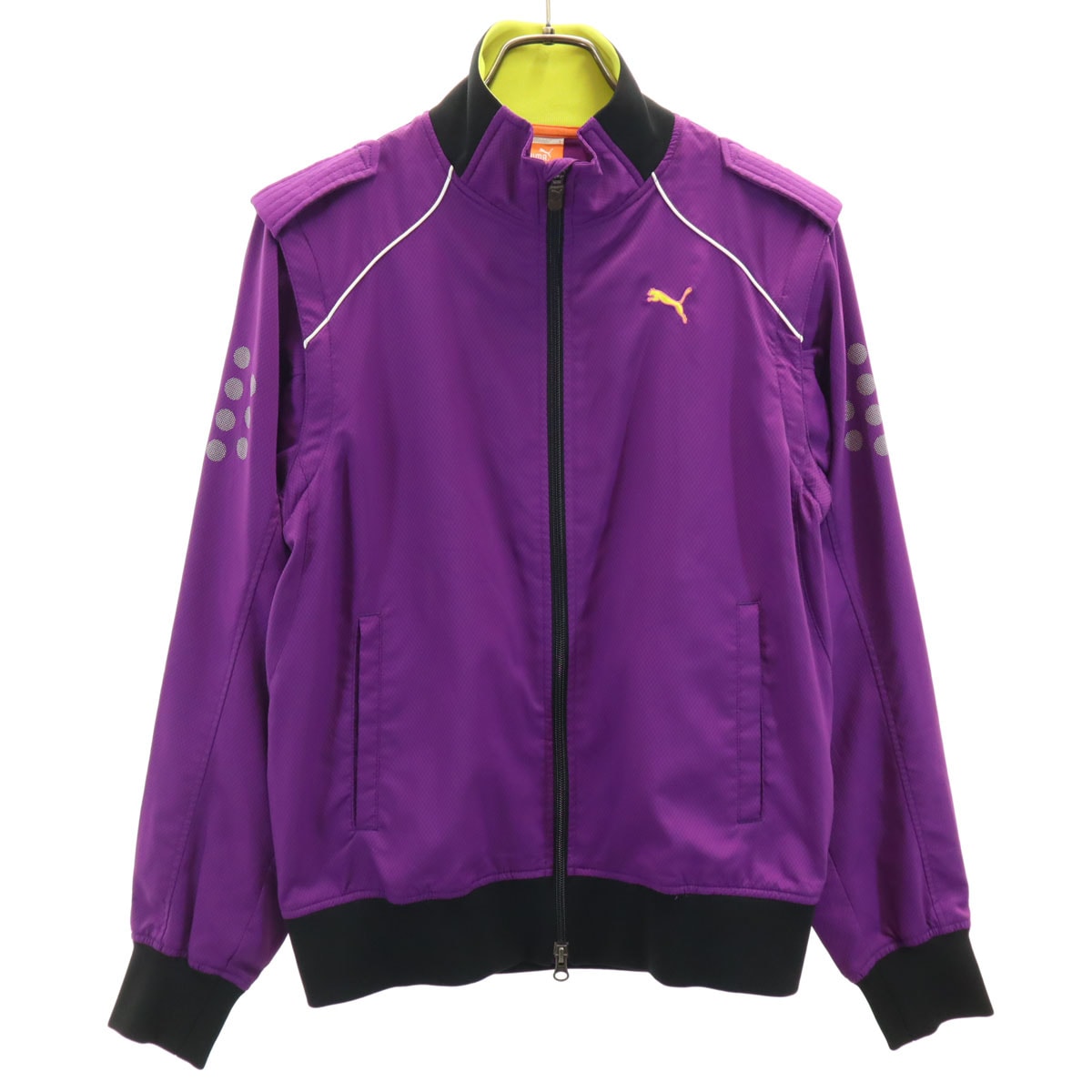 PUMA プーマ ゴルフ 2WAY ウインドブレーカー S パープル ジャケット