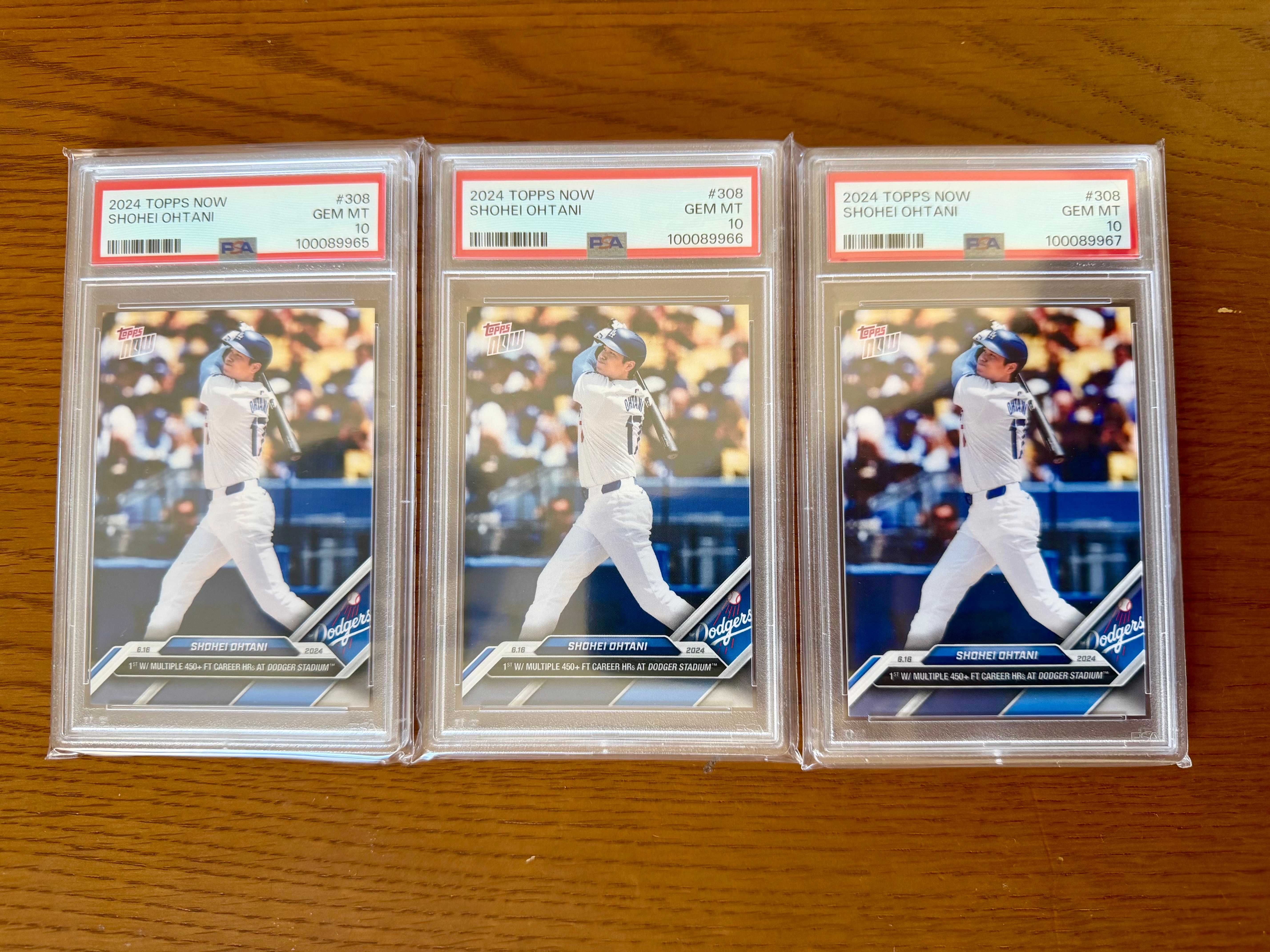 大谷翔平 [308](2024 MLB トップスナウカード)