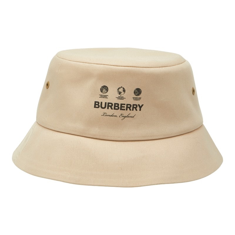 バーバリー バケットハット サイズ:XL ベージュ コットン メンズ BURBERRY 【中古】