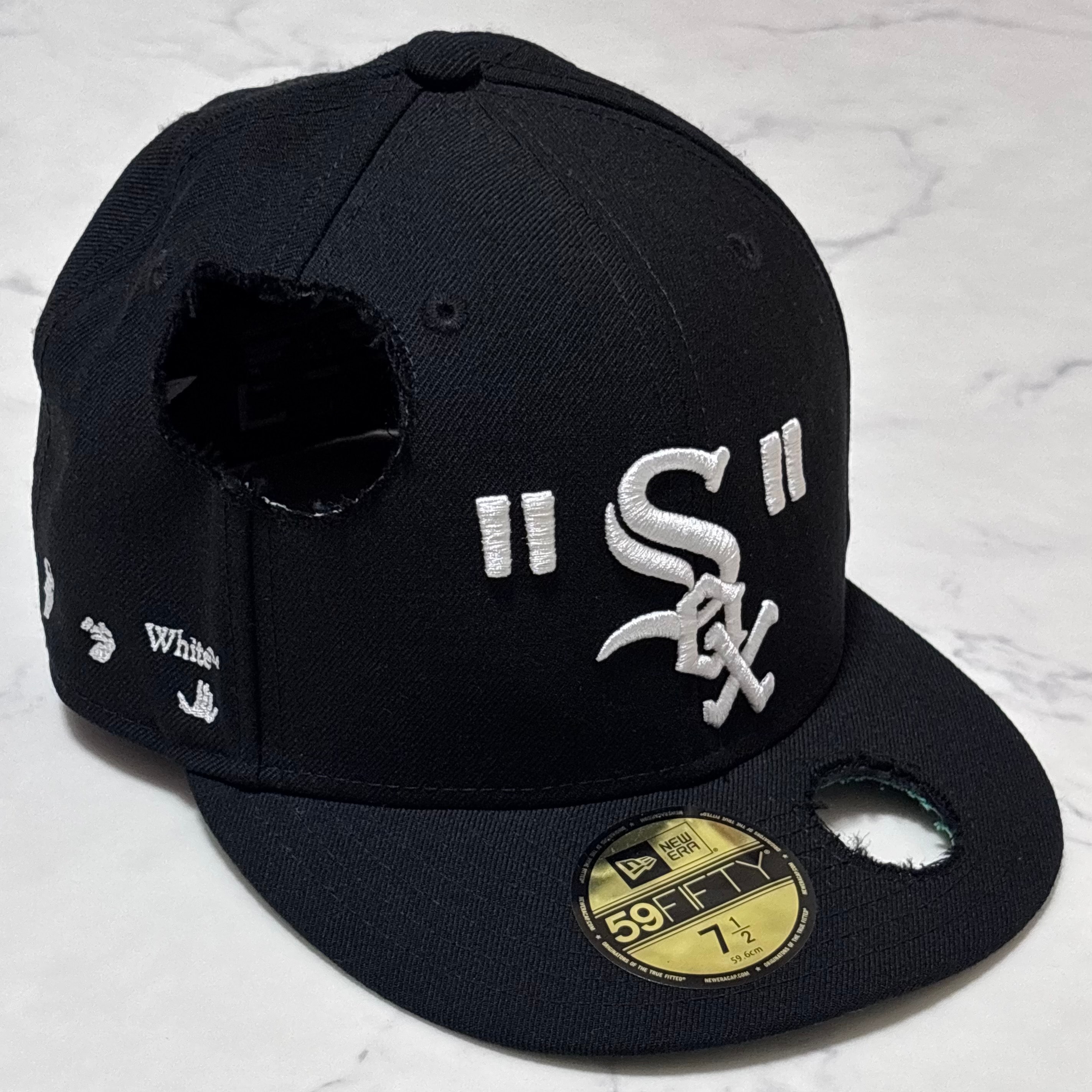 NEW ERA x OFF-WHITE x MLB CHICAGO WS CAP "Black"