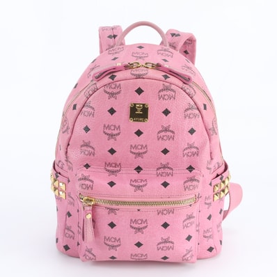 ■美品 MCM エムシーエム ヴィセトススタッズリュックサック