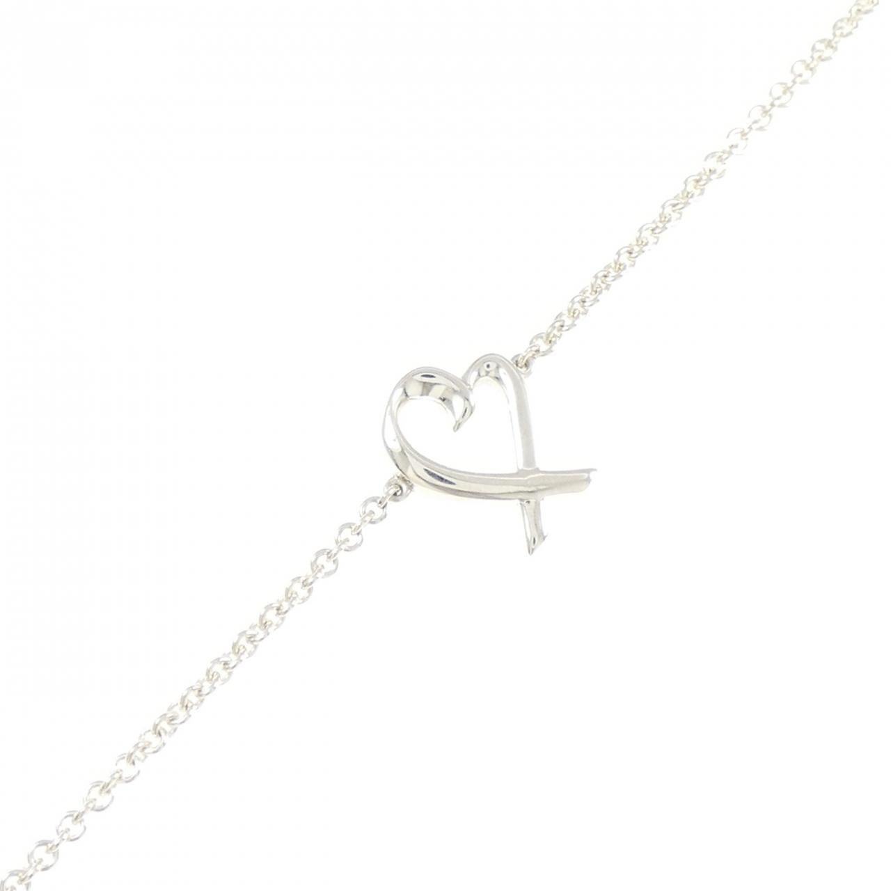 ティファニー ラビングハート ブレスレット