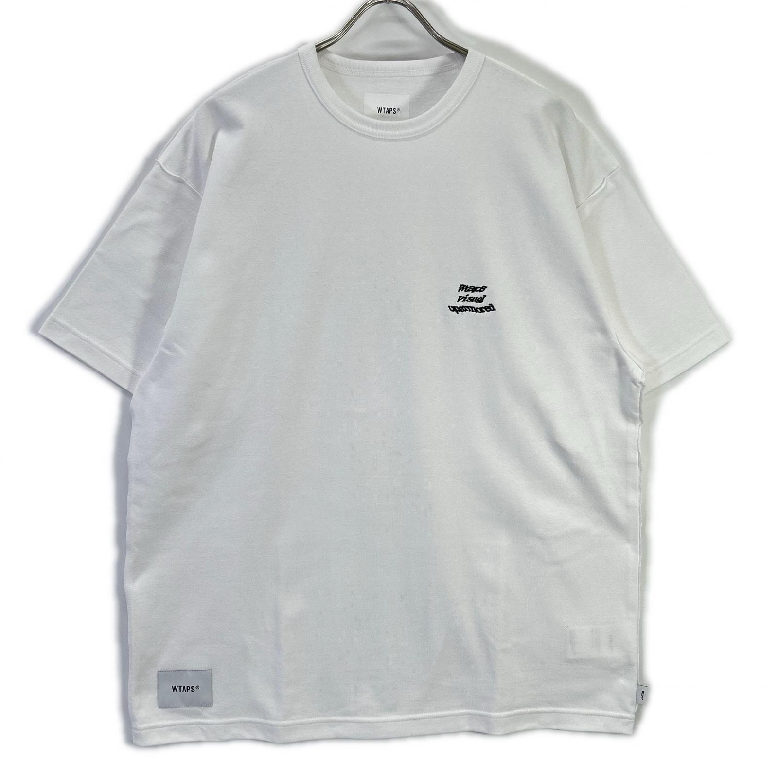 ダブルタップス 251ATDT-CWM13 ホワイト リムコットン 半袖Tシャツ 04