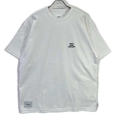 ダブルタップス 251ATDT-CWM13 ホワイト リムコットン 半袖Tシャツ 04