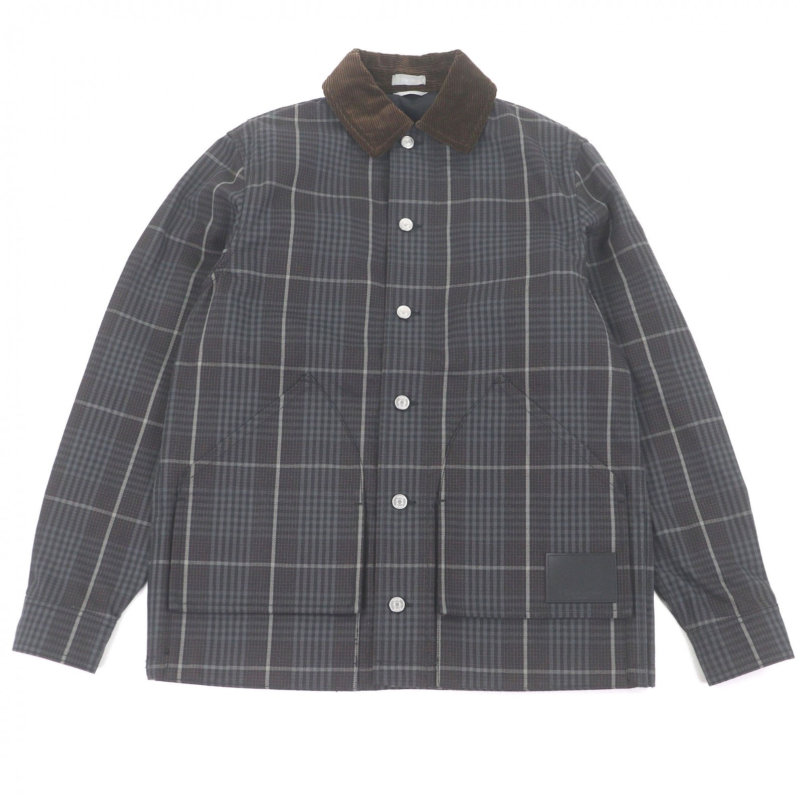 極美品 ディオール オム カバーオール グレー系 メンズ 44