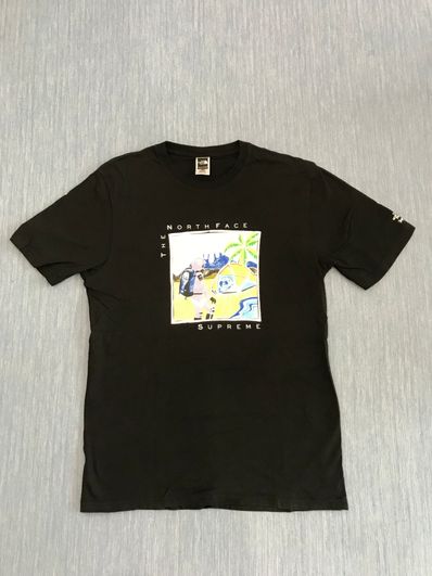 Supreme x The North Face Sketch S/S Top "Black"
