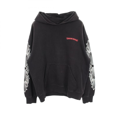 クロムハーツ CHROME HEARTS Chrome Hearts × MATTY BOY CHOMPER チョンパー パーカー 衣料品 トップス コットン メンズ ブラック系 2990-3046049 【中古】