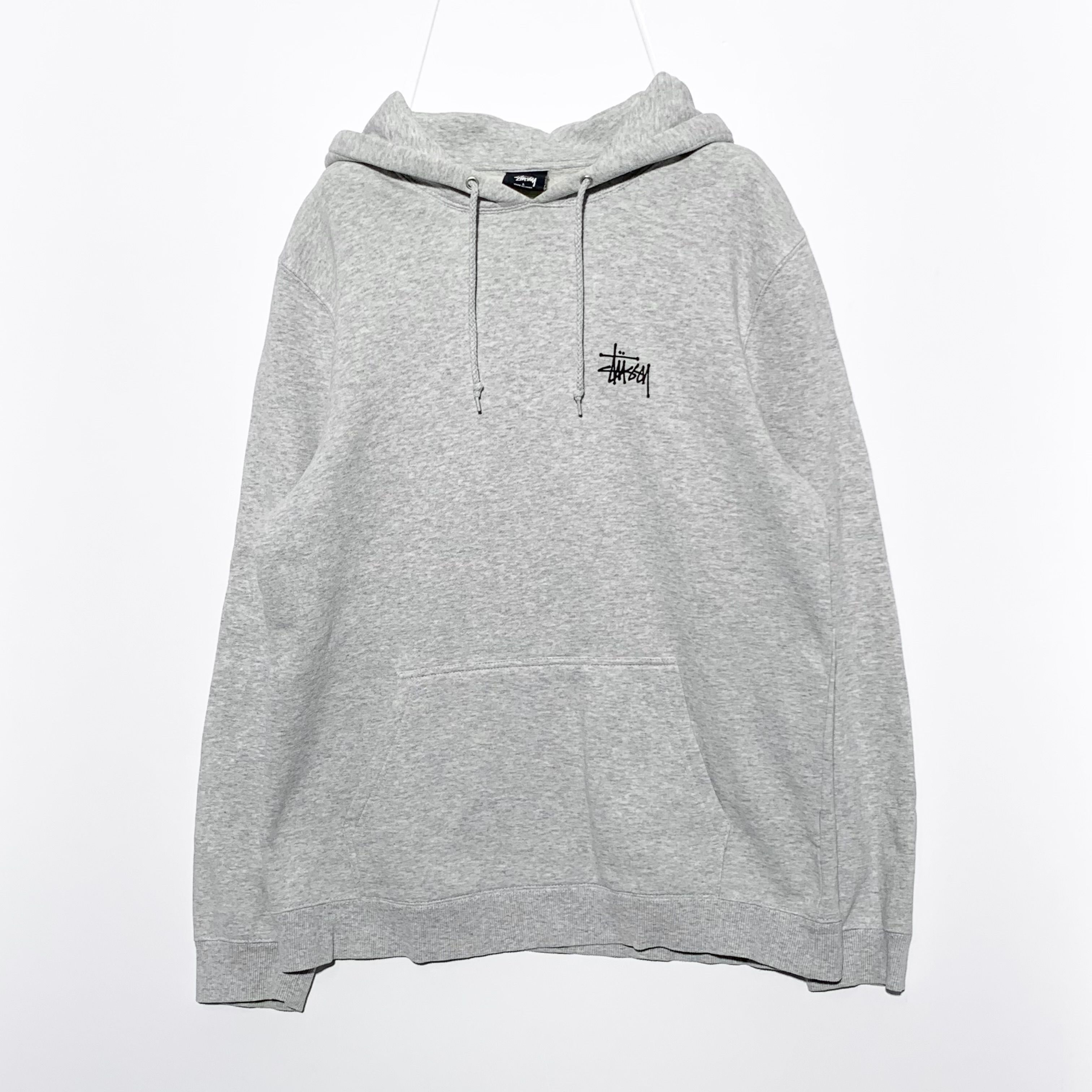 BASIC STUSSY HOOD gray