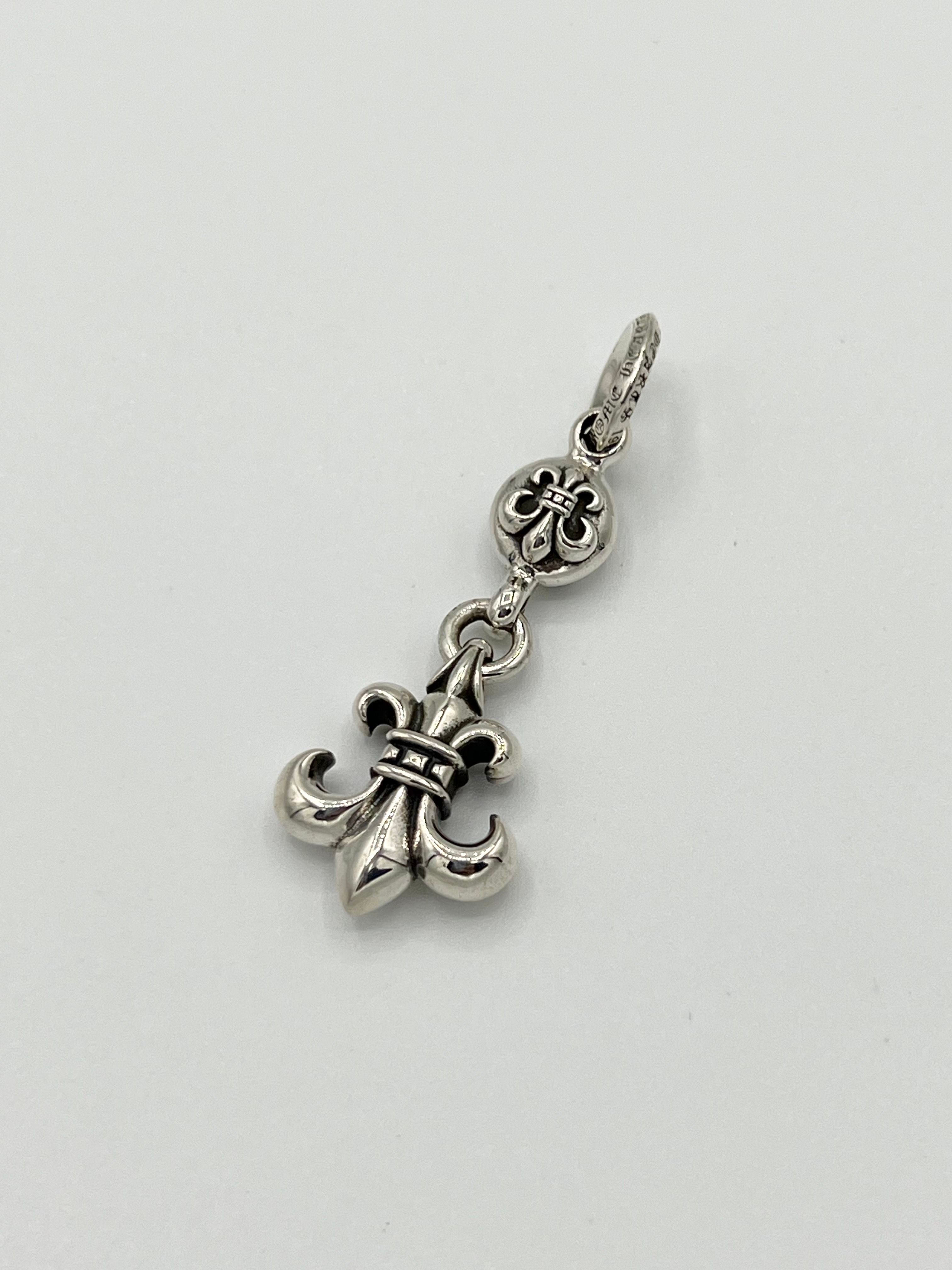 Chrome Hearts 1 Ball BS Flare Charm "Silver"