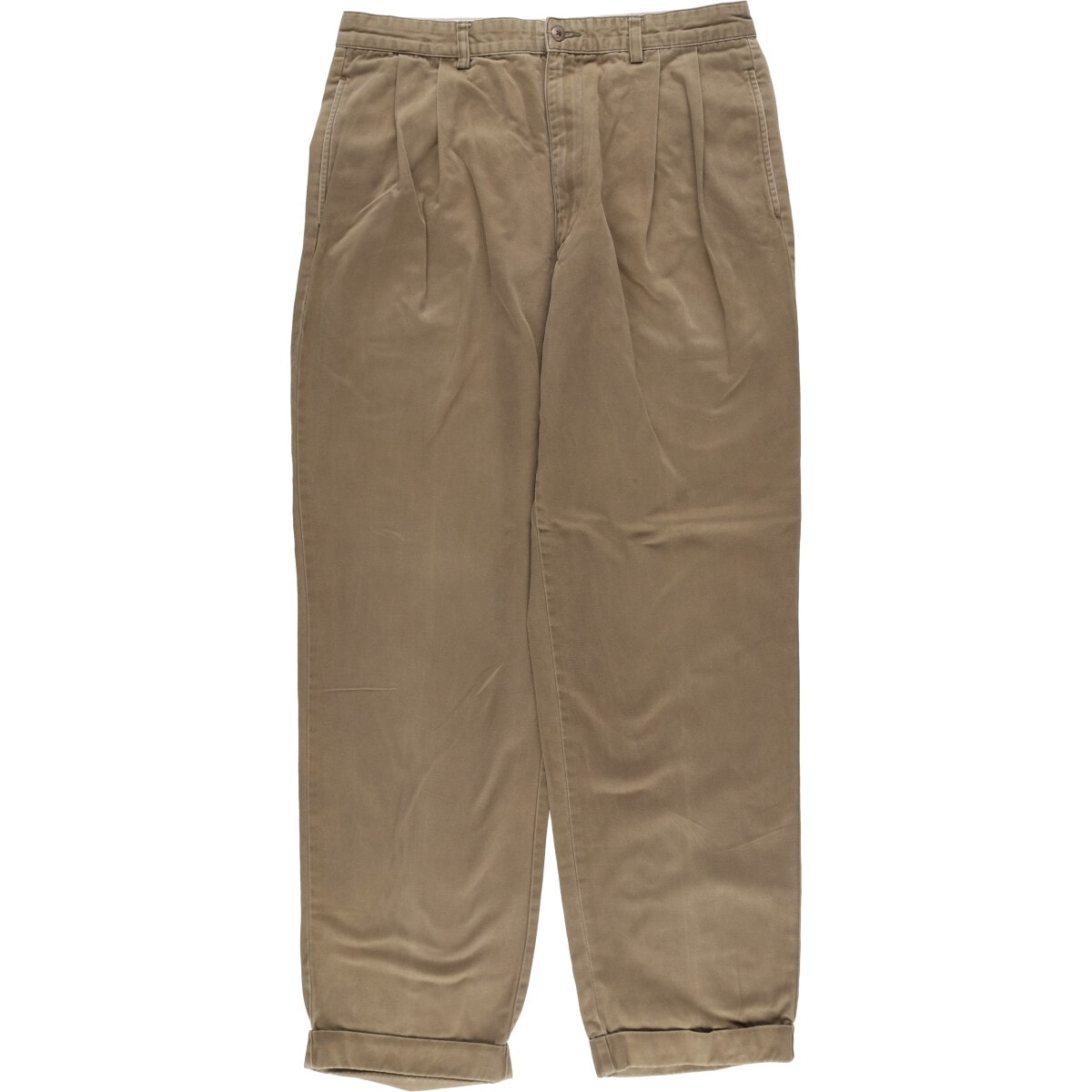 古着 ラルフローレン Ralph Lauren POLO RALPH LAUREN ツータック チノパンツ メンズw33相当/eaa542318