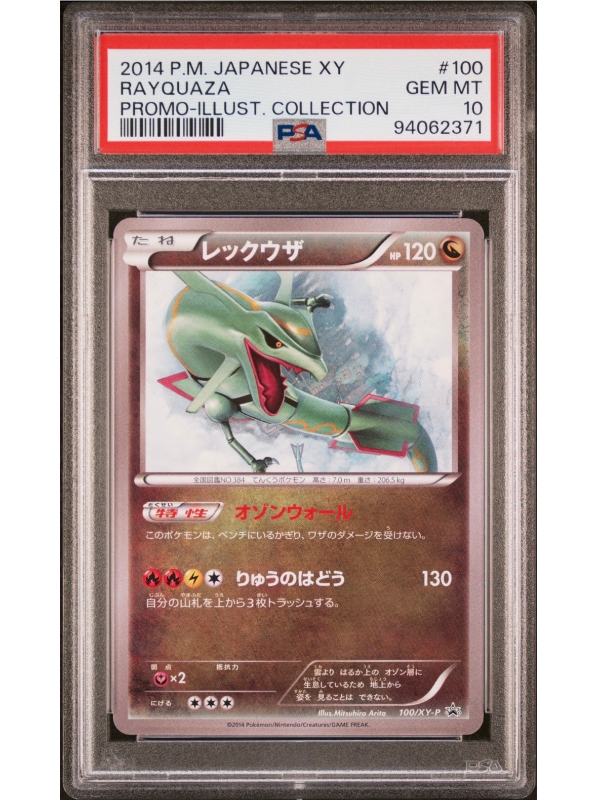 レックウザ イラストコレクション: プロモ[XY-P 100/XY-P](プロモーションカード「XY-P」)