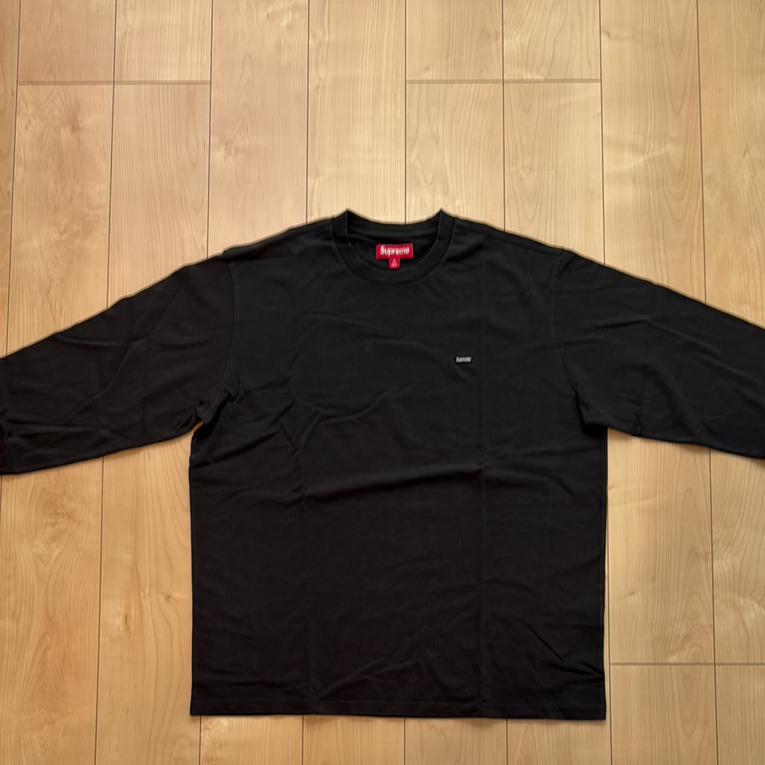 Supreme Small Box L/S Tee (26SS) "Black"