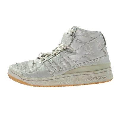 adidas アディダス スニーカー GW2858 Ivy Park Ivp Forum Mid Silver アイビー パーク アイブイピー フォーラム ミッド シルバー ハイカット スニーカー グレー系 27cm【中古】