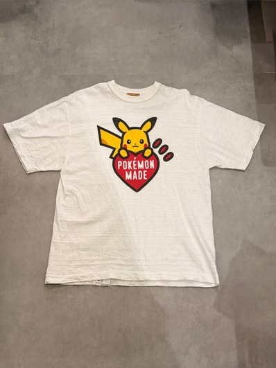 HUMAN MADE x Pokemon Made Graphic T-Shirt (Pikachu) Online Store "White"