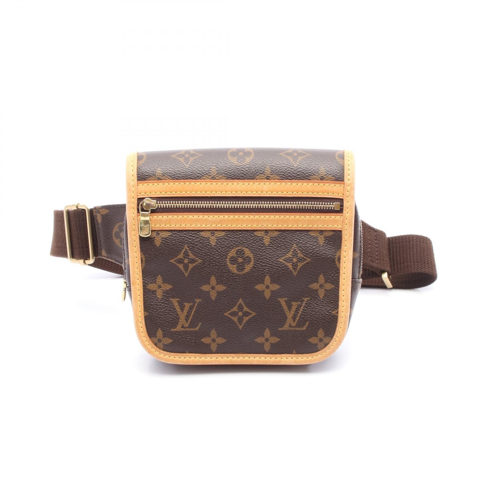 ルイ・ヴィトン LOUIS VUITTON バムバッグ ボスフォール ウエストバッグ ボディバッグ バッグ PVCコーティングキャンバス レザー モノグラム レディース ブラウン系 M40108 【中古】