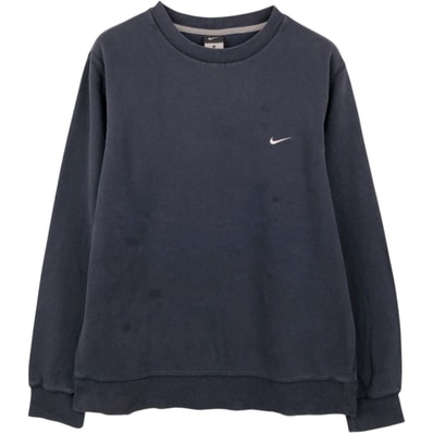 古着 ナイキ NIKE ワンポイントロゴスウェットシャツ トレーナー メンズL相当/eaa676317