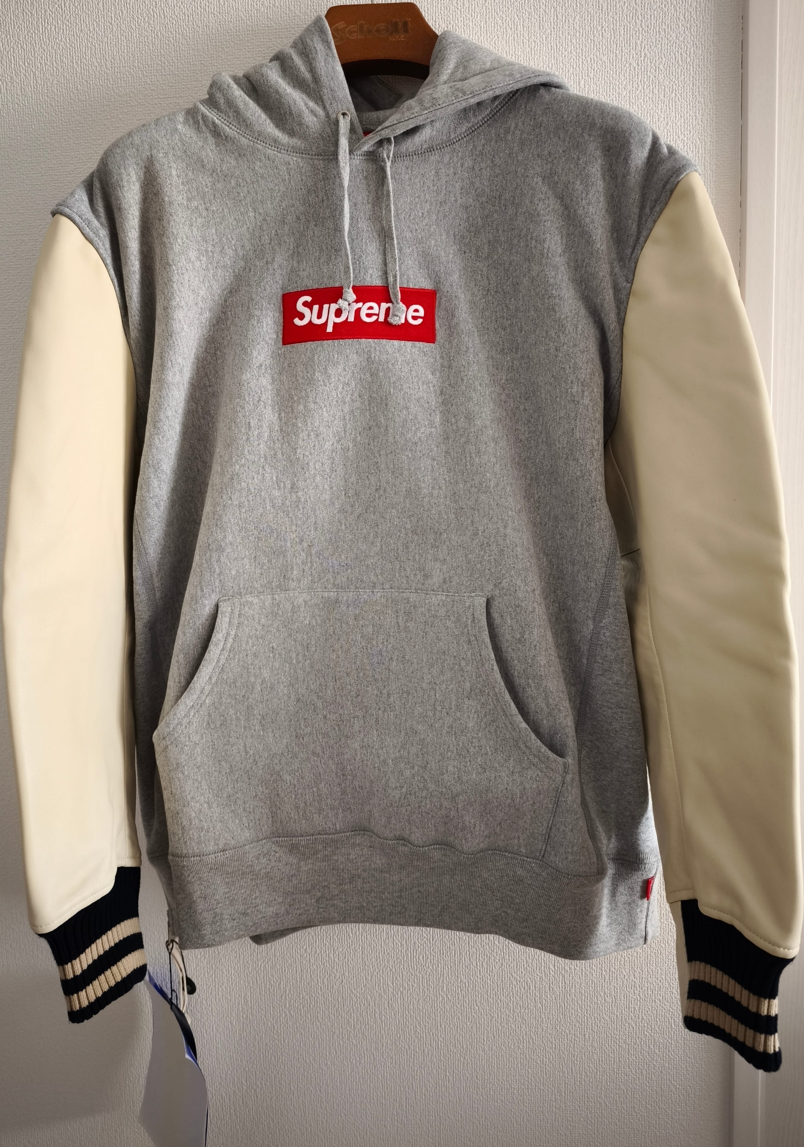 Supreme / JUNYA WATANABE COMME des GARÇONS MAN Box Logo Hoodie Customize "Grey"