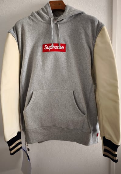 Supreme / JUNYA WATANABE COMME des GARÇONS MAN Box Logo Hoodie Customize "Grey"