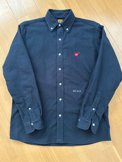 HUMAN MADE FLANNEL SHIRT "Navy"